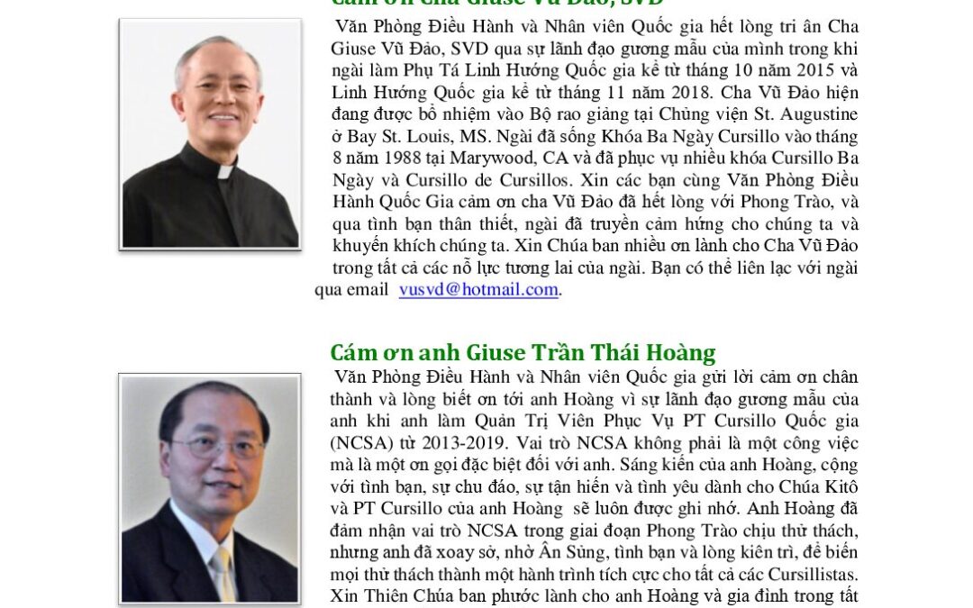2019-August-Newsletter – Vietnamese