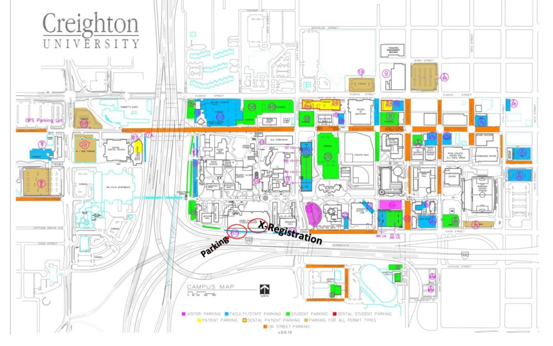 Creighton University Campus Map
